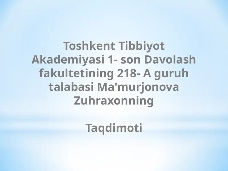 Zamburugʻlar va soddajonivorlar