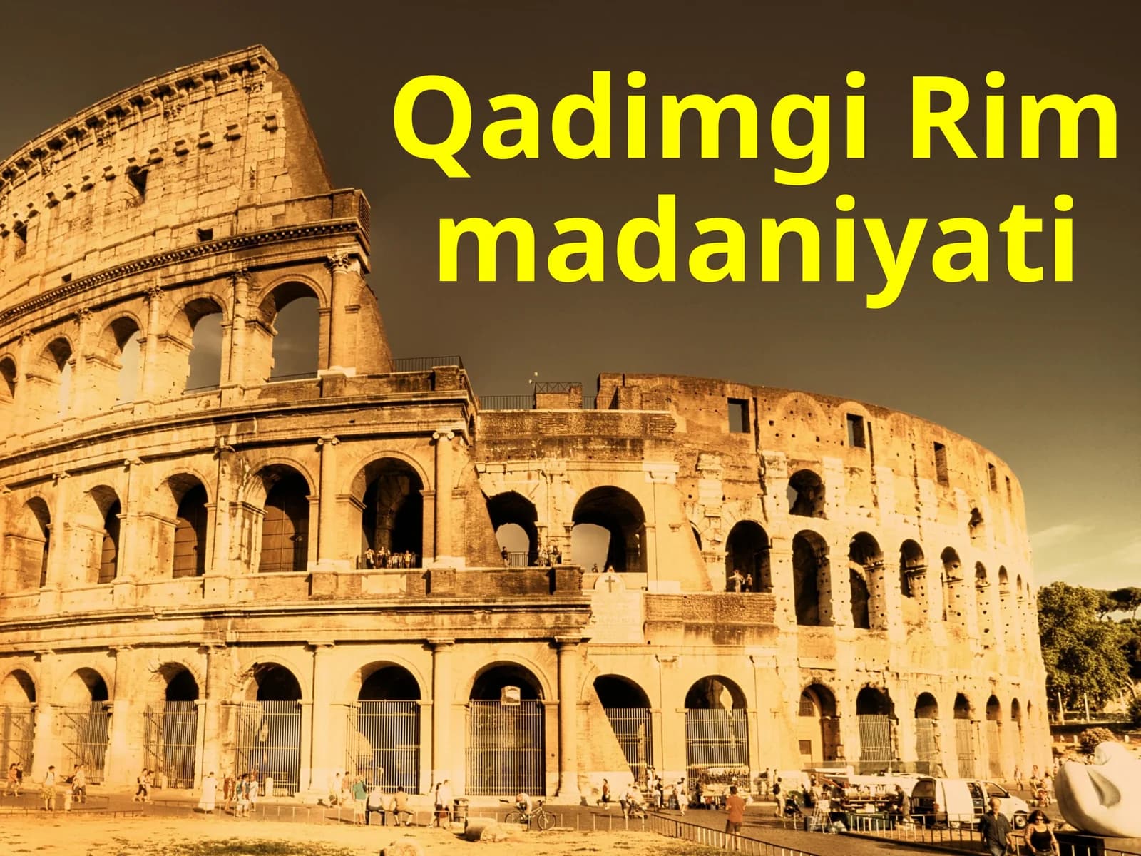Qadimgi Rim madaniyati