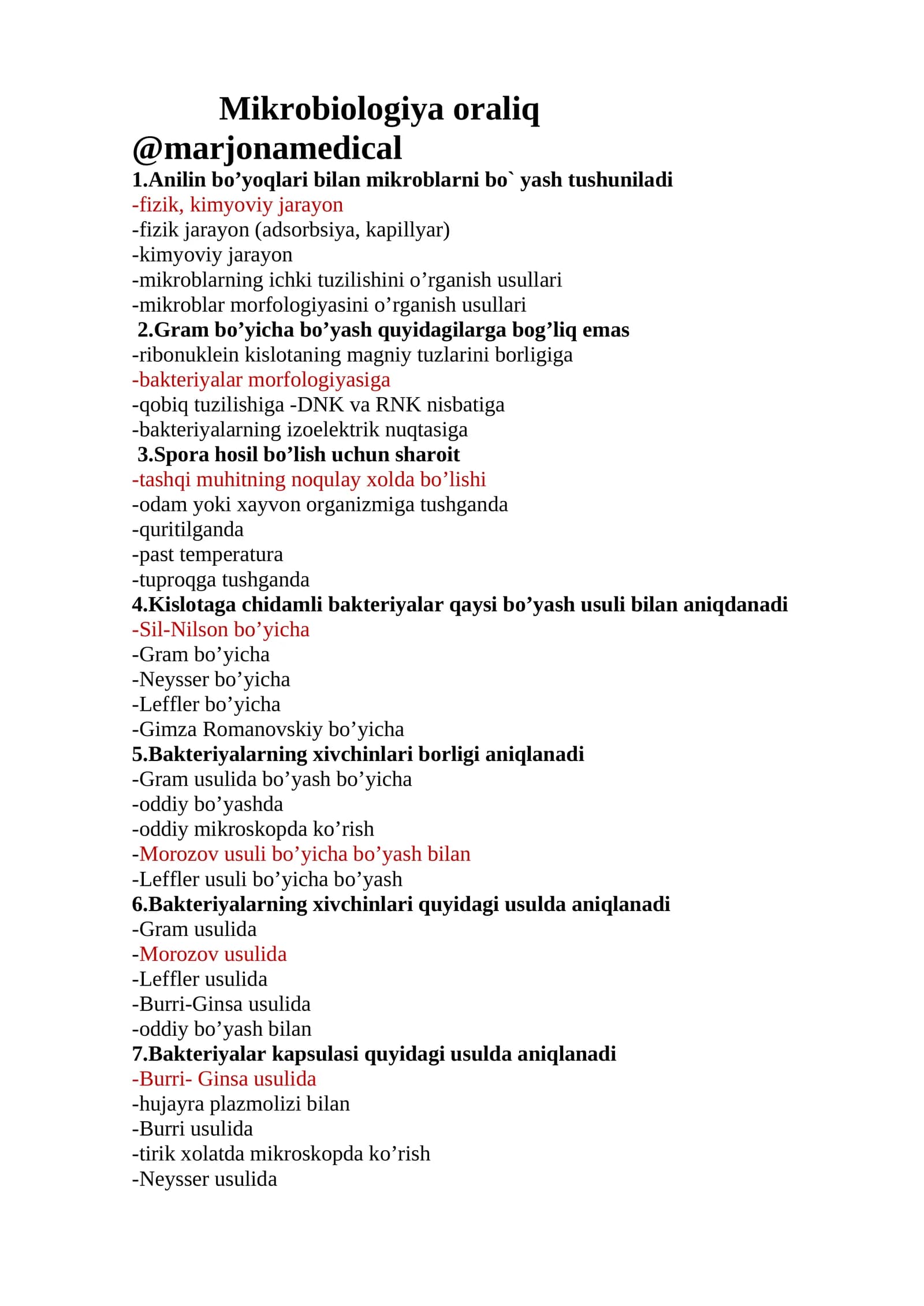 Mikrobiologiya oraliq
