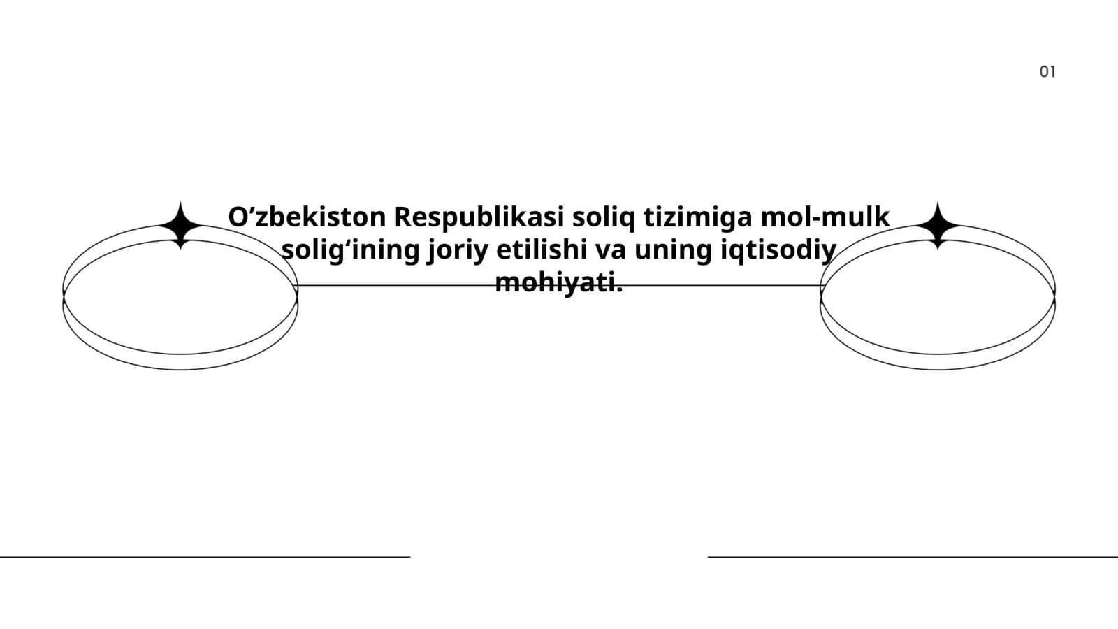 O’zbekiston Respublikasi soliq tizimiga mol-mulk solig‘ining joriy etilishi va uning iqtisodiy mohiyati