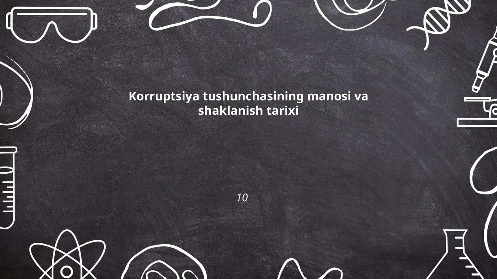 Korruptsiya tushunchasining manosi va shaklanish tarixi