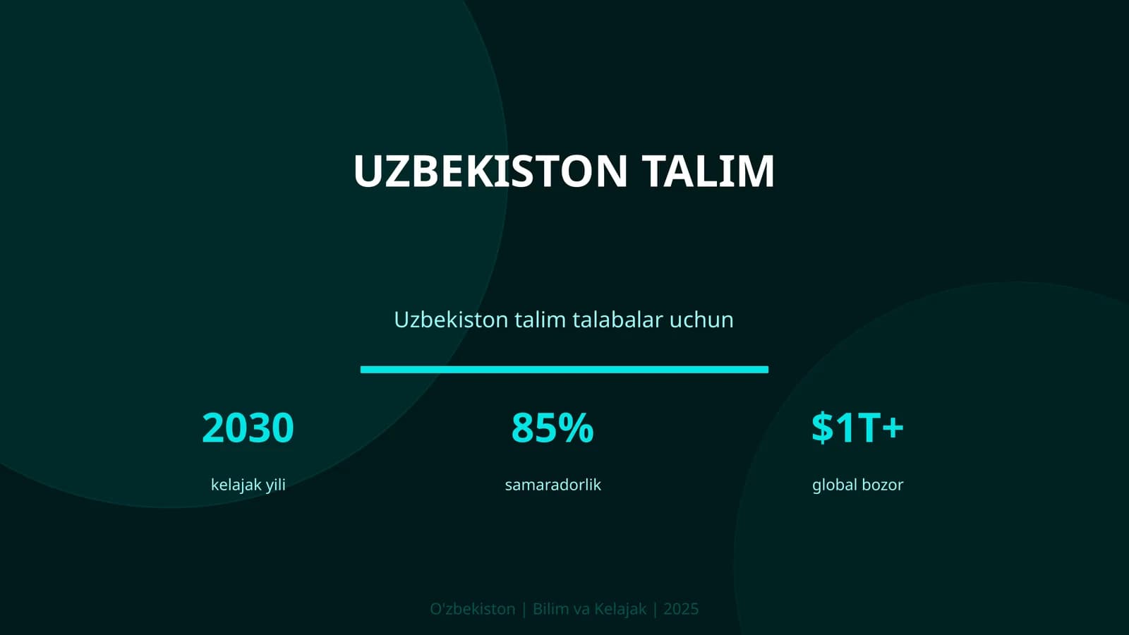 Uzbekiston talim