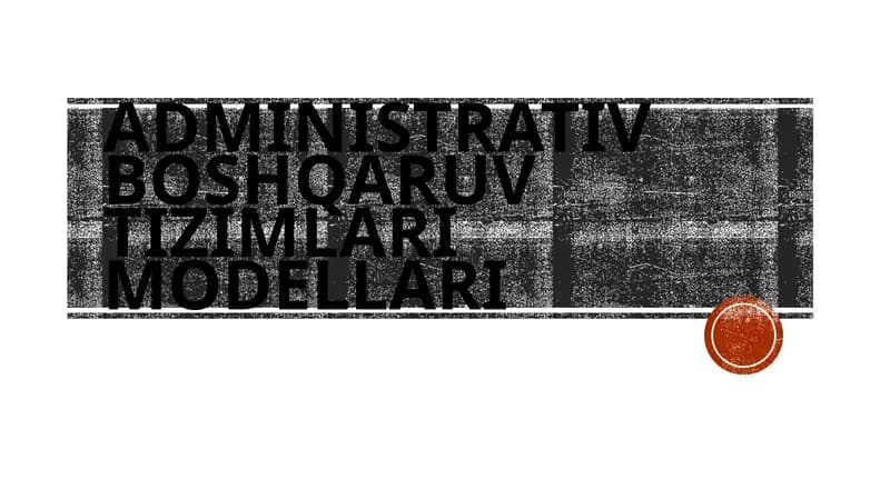 Ma’muriyboshqaruvtizimlari(MBT)