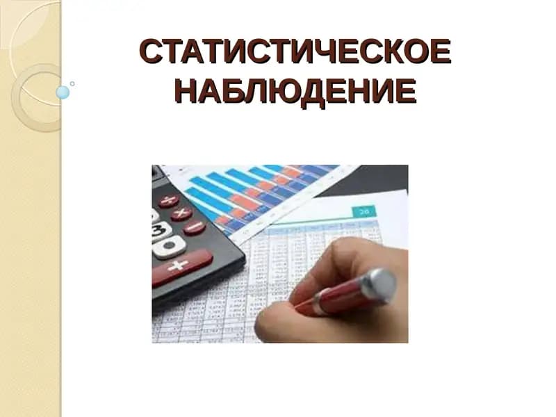 СТАТИСТИЧЕСКОЕ НАБЛЮДЕНИЕ