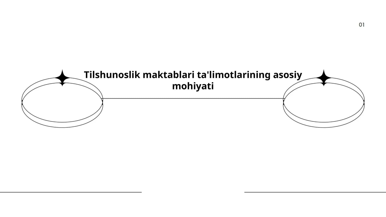Tilshunoslik makablari ta'limotlarining asosiy mohiyati