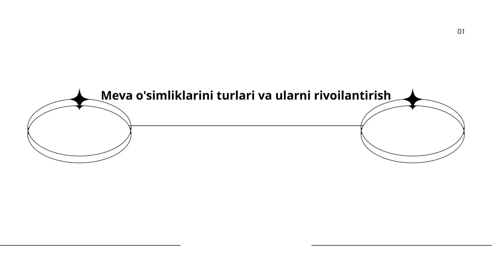 Meva o'simliklarini turlari va ularni rivoilantirish