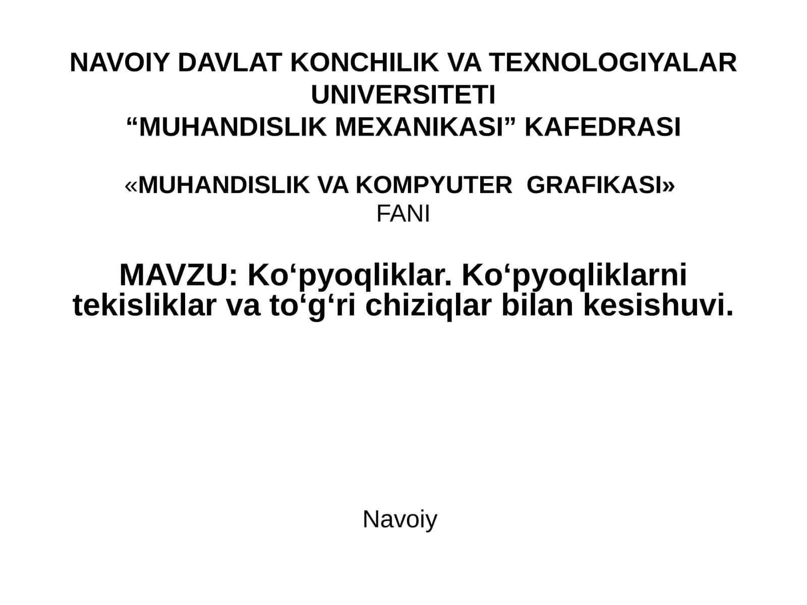 Ko'pyoqliklar