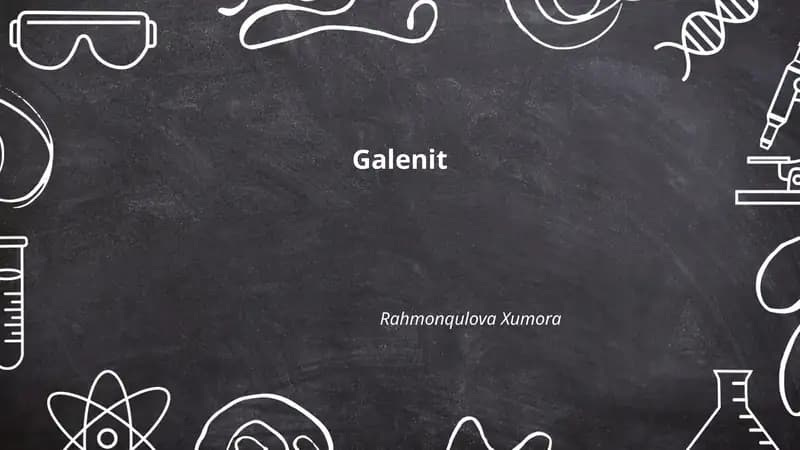 Galenit