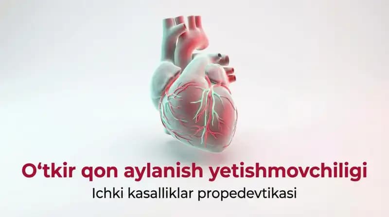 Oʻtkir qon aylanish yetishmovchiligi