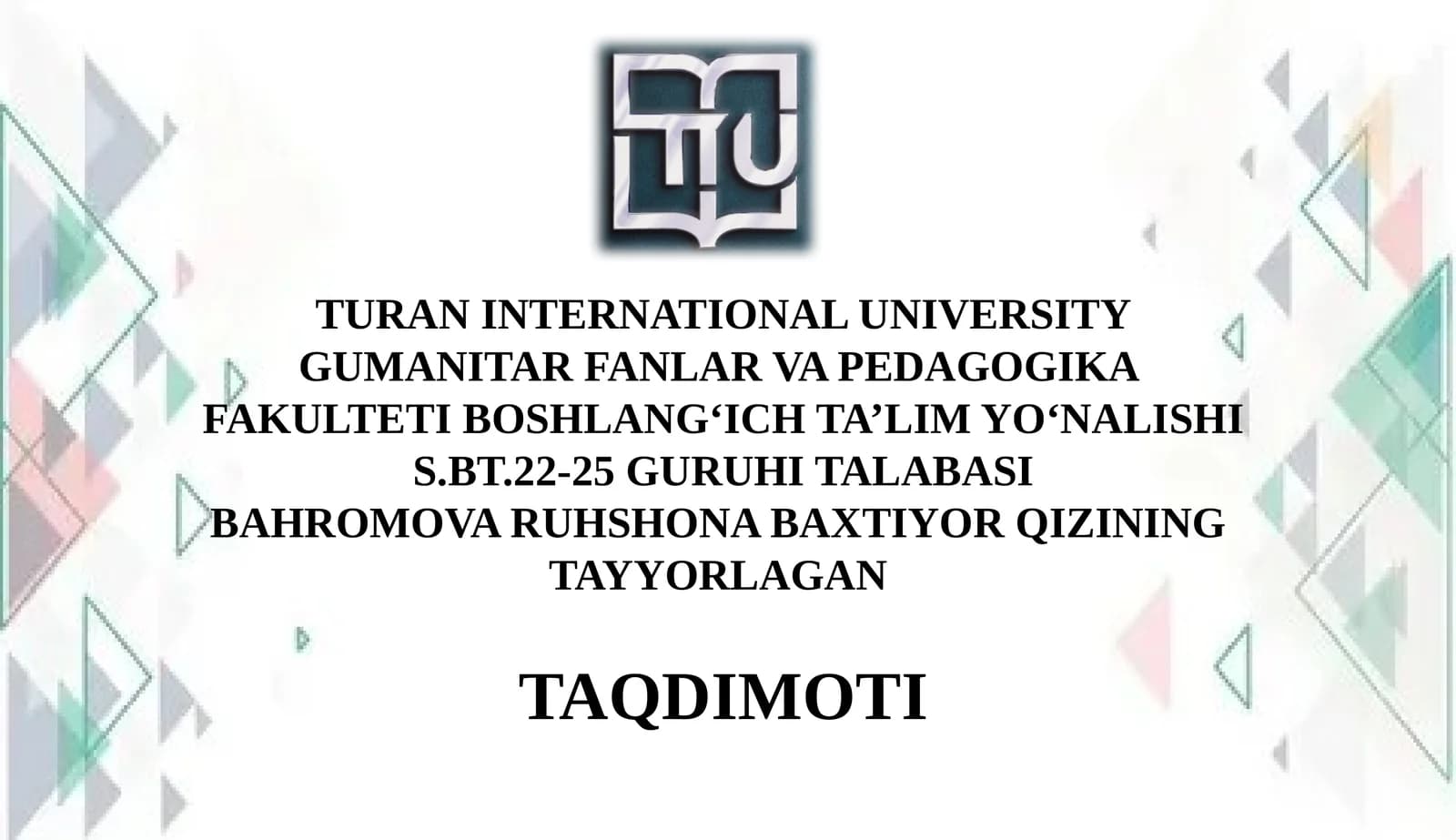 Badiiy asar tahlilida pedagogik texnologiyalardan foydalanish