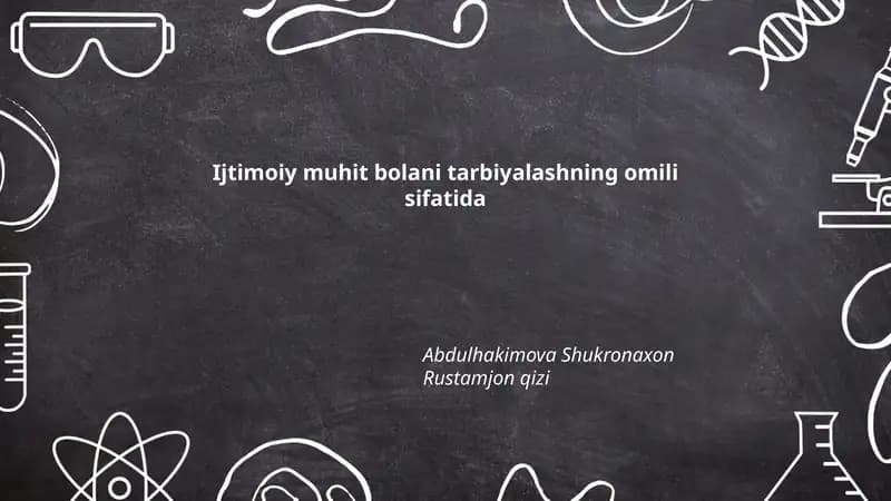 Bolani tarbiyalash