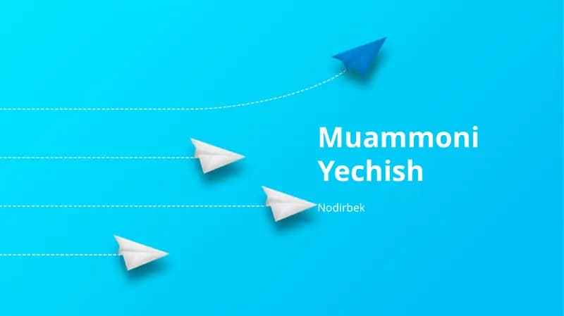 Muammoni Yechish