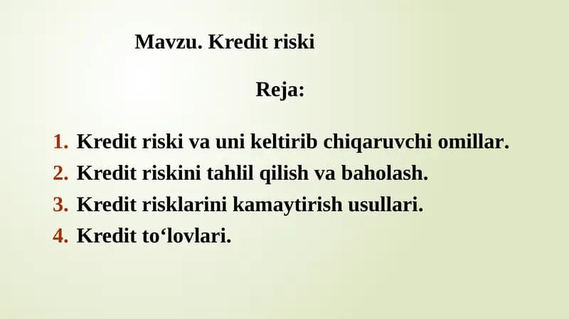 Kreditriski