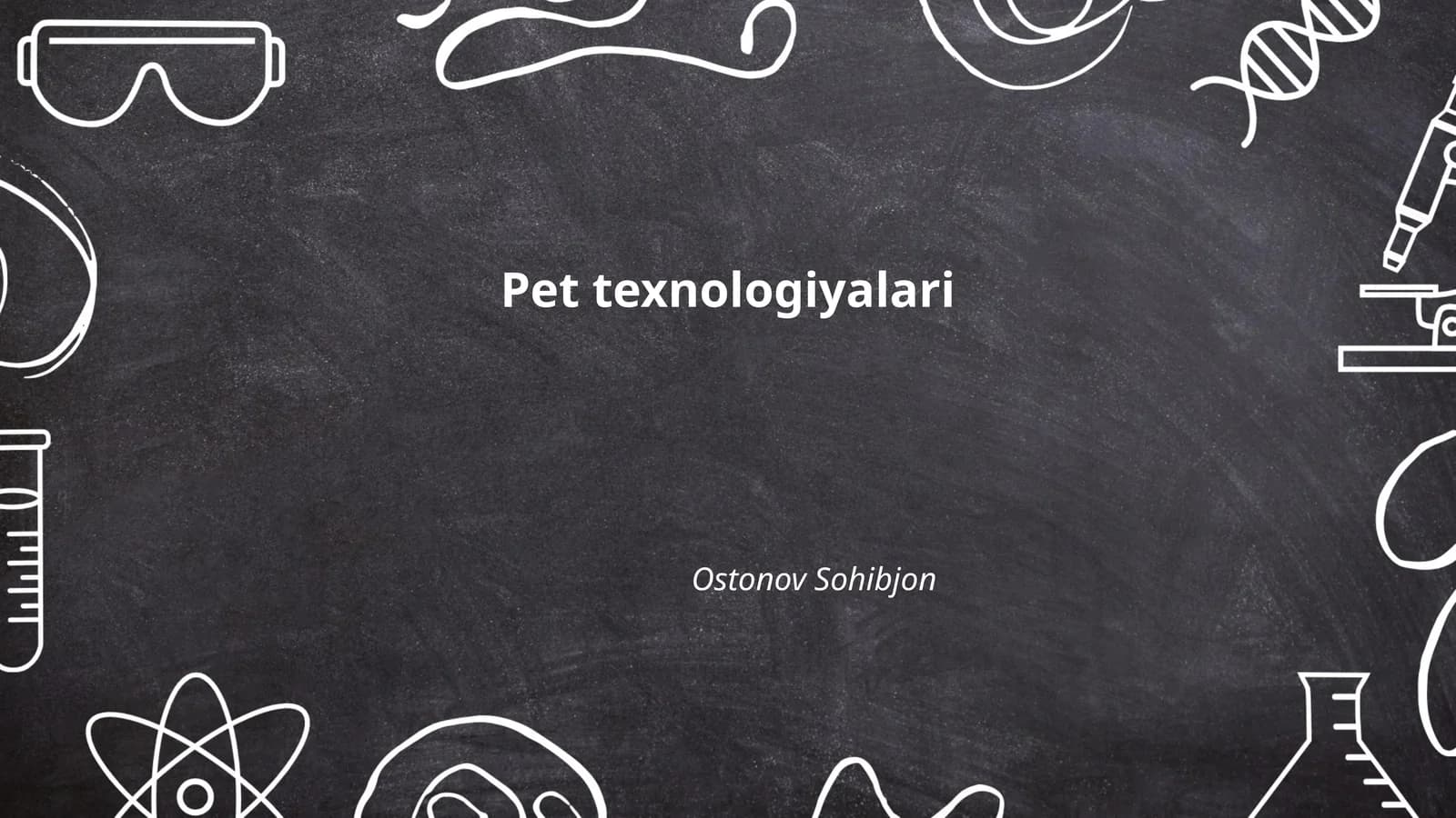 Pet texnologiyalari
