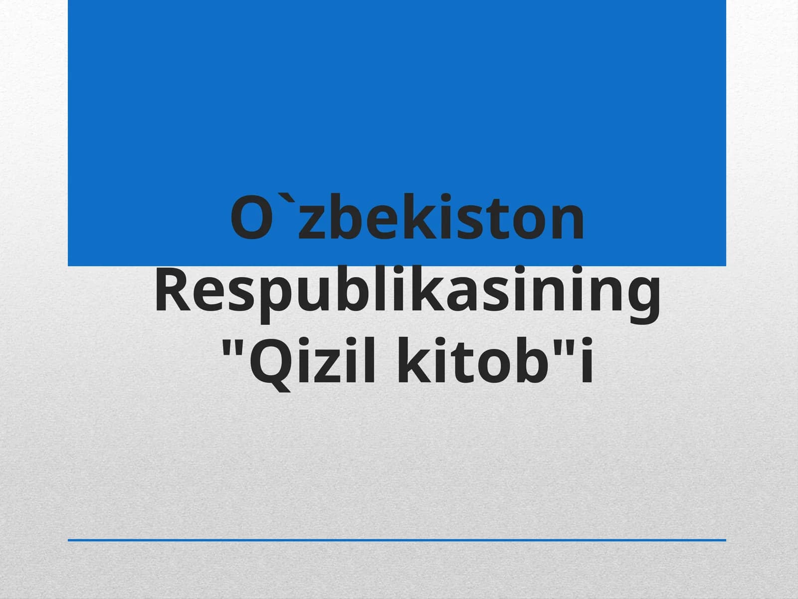 Qizil kitob