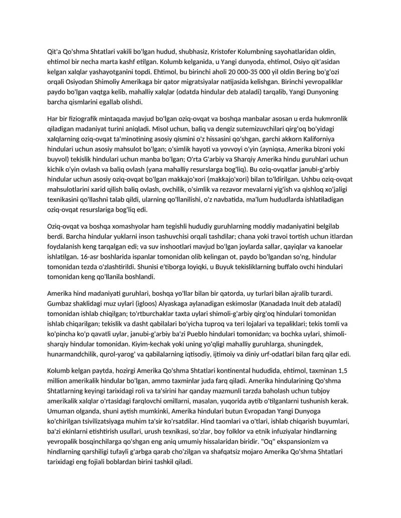 Hindular va Osiyoliklar