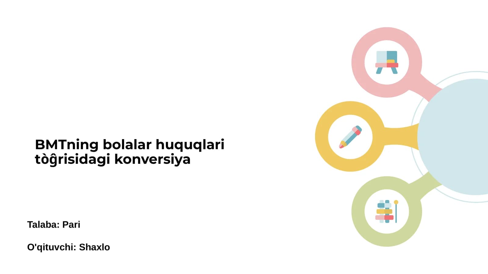 BMT Bola huquqlari konvensiyasi