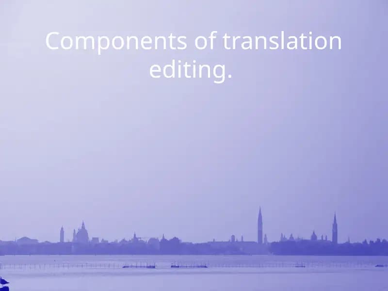 Changes in the context of translation