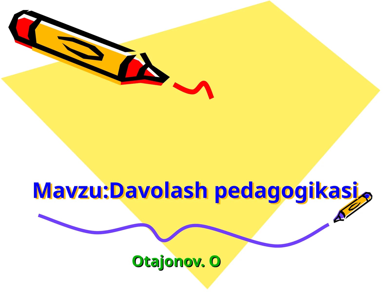 Davolash Pedagogikasi