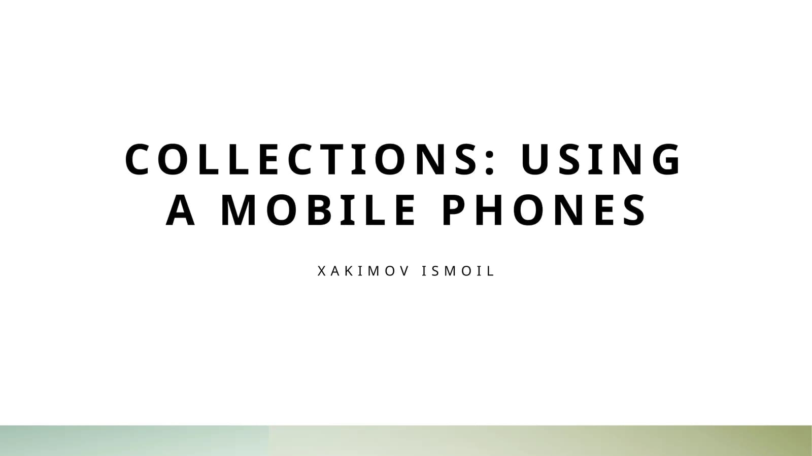 The Role of Mobile Phones in Efficient Data Collection Processes