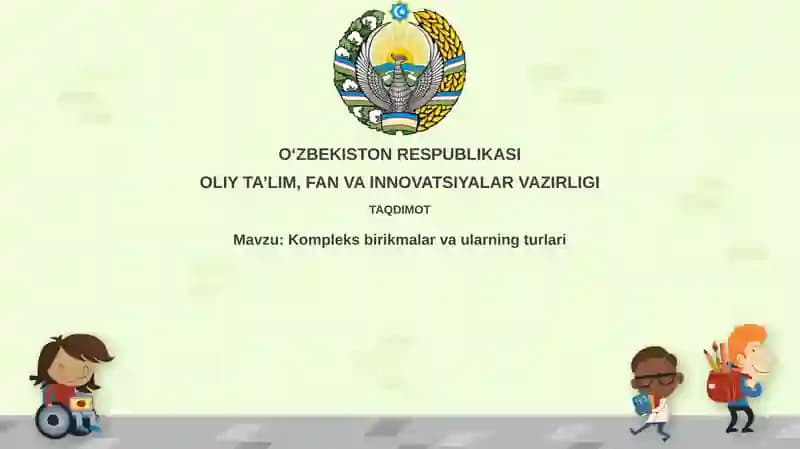 Kompleks birikmalar va ularning turlari