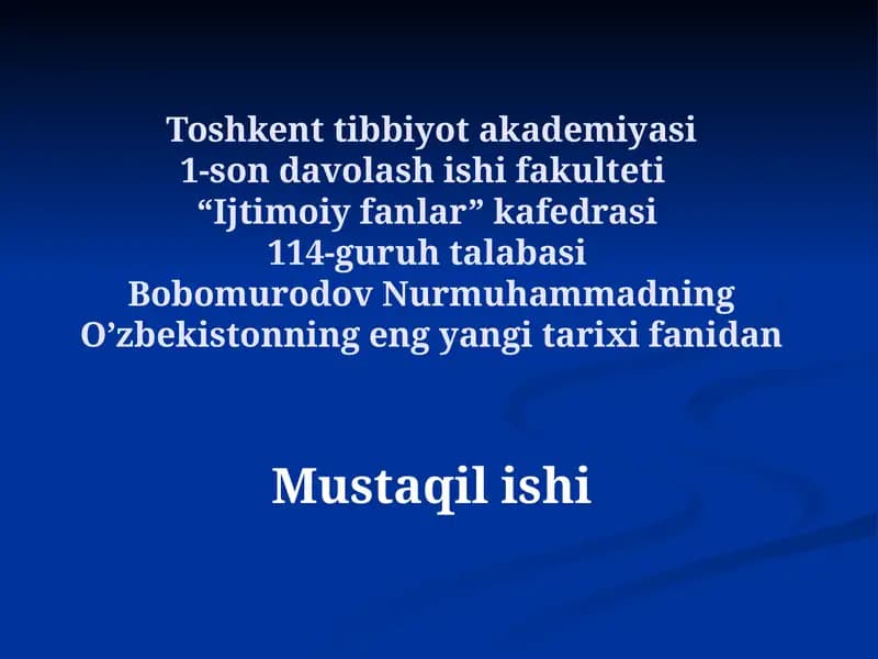 Amir Temur va Temuriylar Davri Renessansi