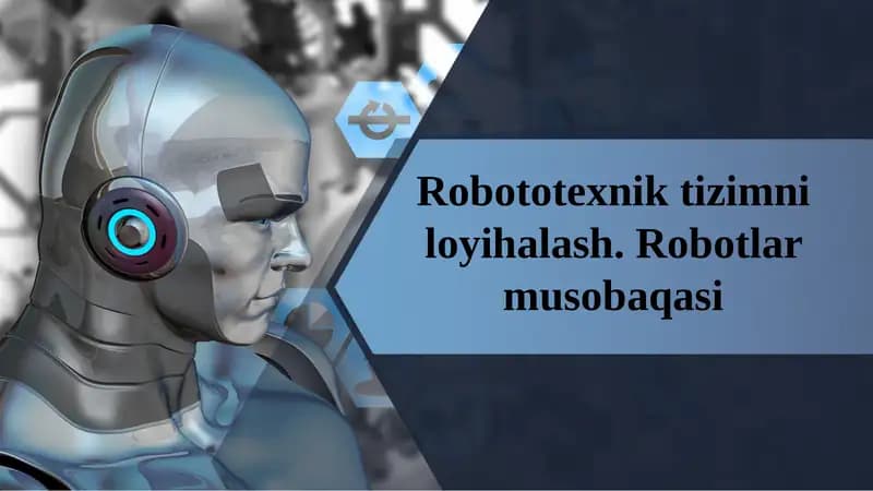 Ottorobotini yig'ishning texnologik xaritasi