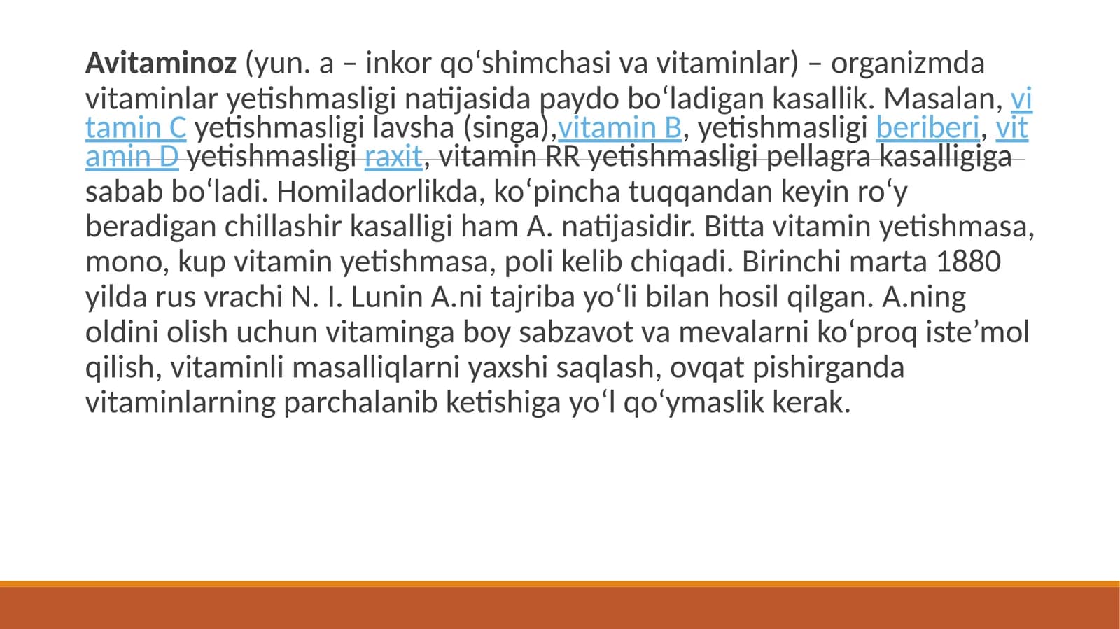 AVITAMINOZ