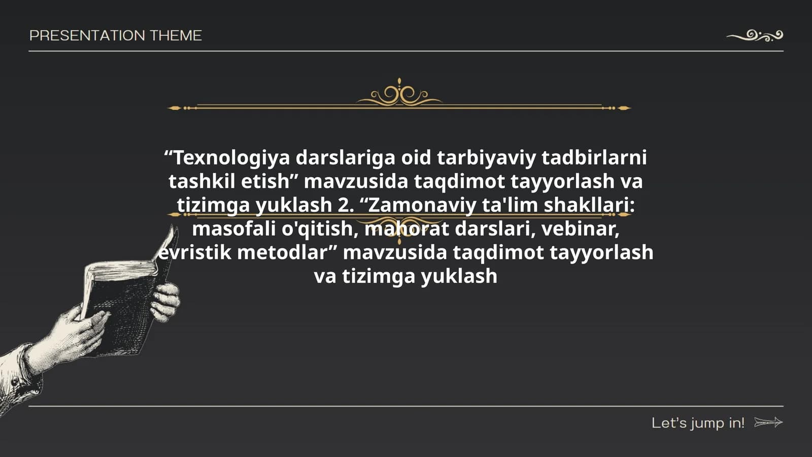 Texnologiya darslariga oid tarbiyaviy tadbirlarni tashkil etish