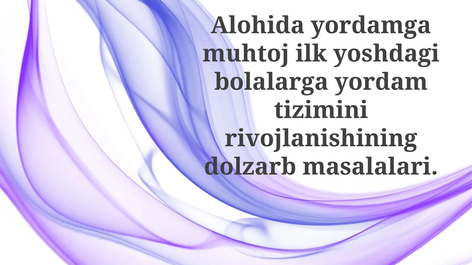 Bolalargayordam tizimi