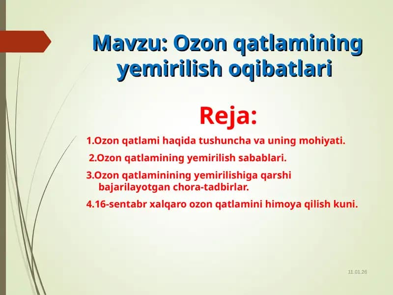 Ozon qatlami