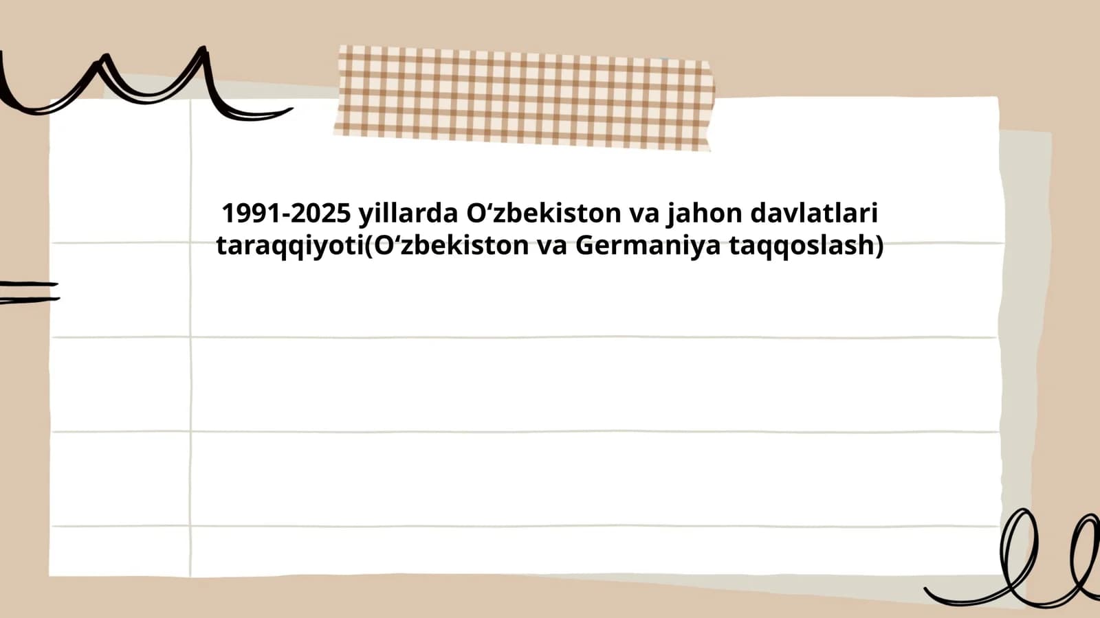 1991–2025 yillarda Oʻzbekiston va Germaniyaning iqtisodiy o‘sishi va YaIM dinamikasi