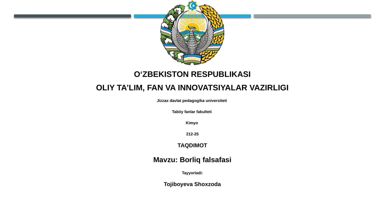 Borliq falsafasi
