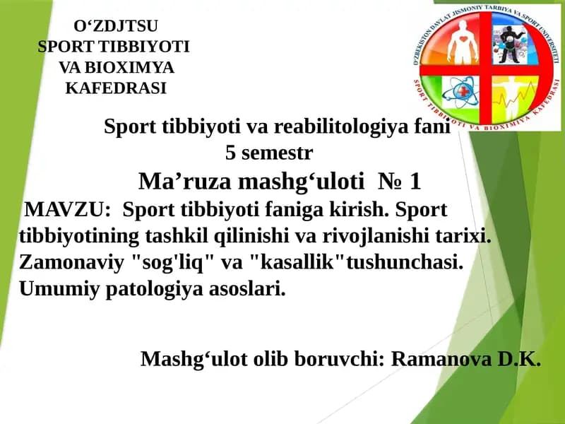 Sport tibbiyoti