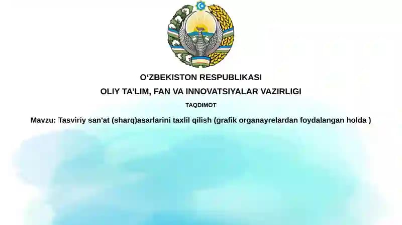 Sharq tasviriy san'ati