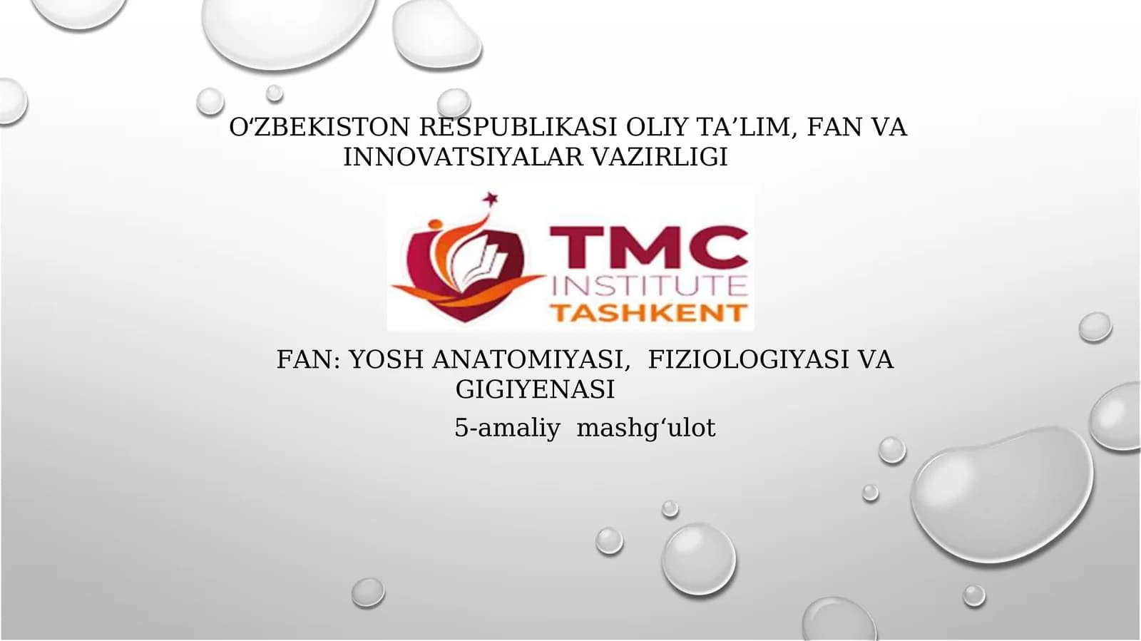 Jismoniy yuklamaning yurak–qontomir va nafas tizimi faoliyatiga ta’sirini o‘rganish