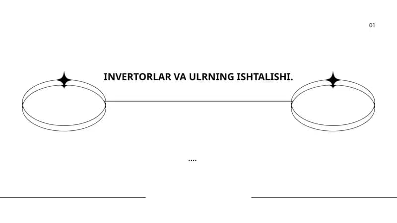 Invertorlar: asosiy tushunchalar va turlari