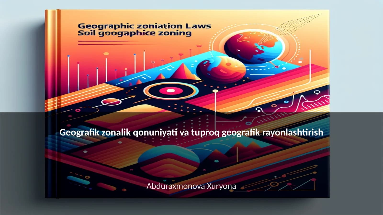 Geografik zonalik qonuniyati va tuproq geografik rayonlashtirish
