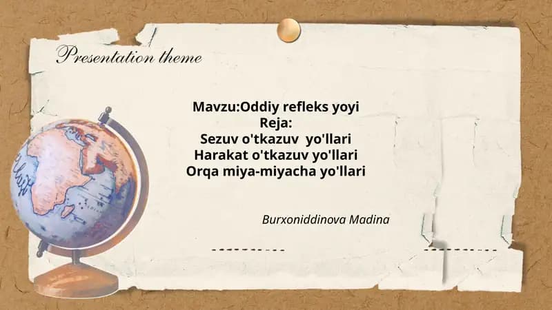 Oddiy refleks yoyi