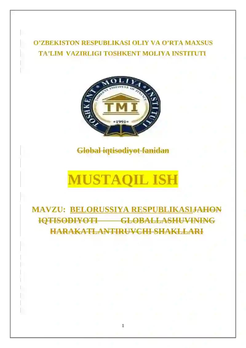 Mamlakat YAIM ning o'sish sur'atini aholi jon boshiga taqsimoti va uning ta'minlashning sifat ko'rsatkichlari