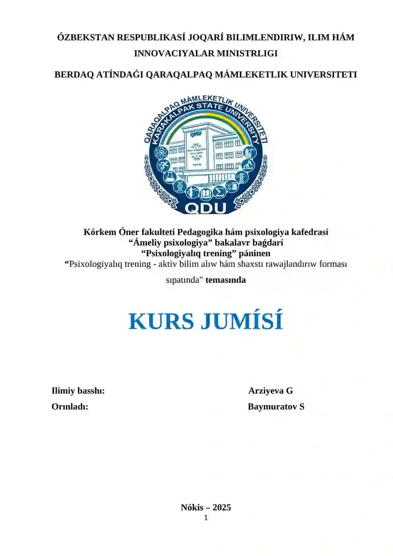 Psixodramma Ya.Moreno jeke ósiw hám sociallıq róllerdi ańlaw usılı sıpatında