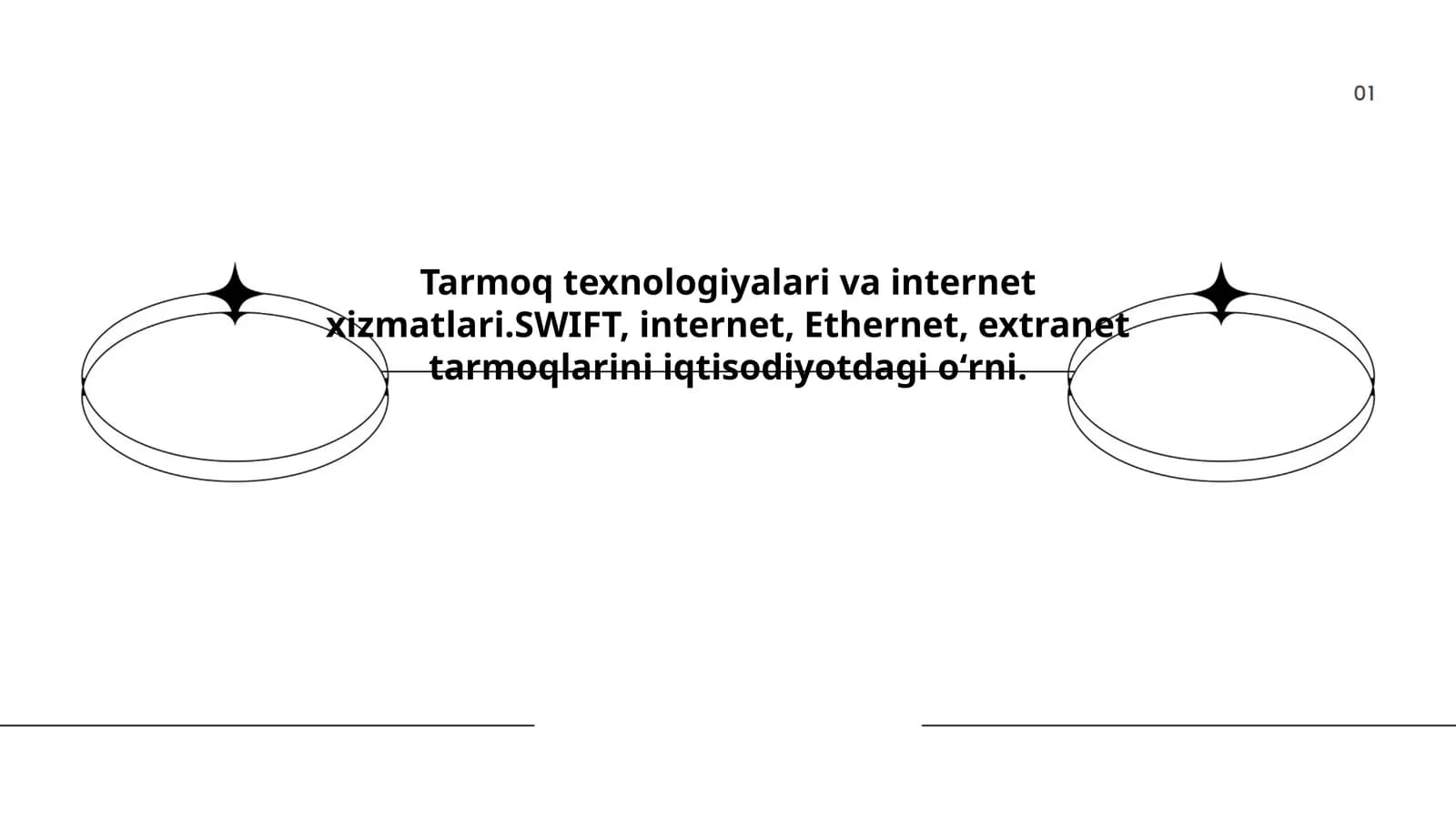 Tarmoq texnologiyalari va internet xizmatlari