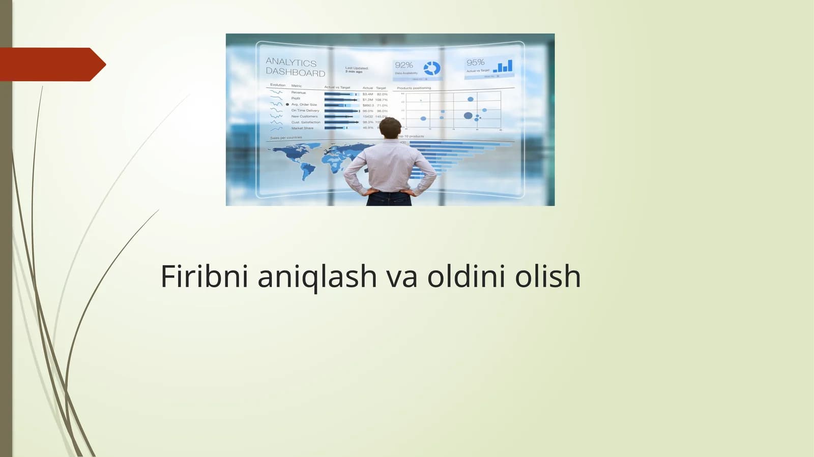 Firibni aniqlash va oldini olish
