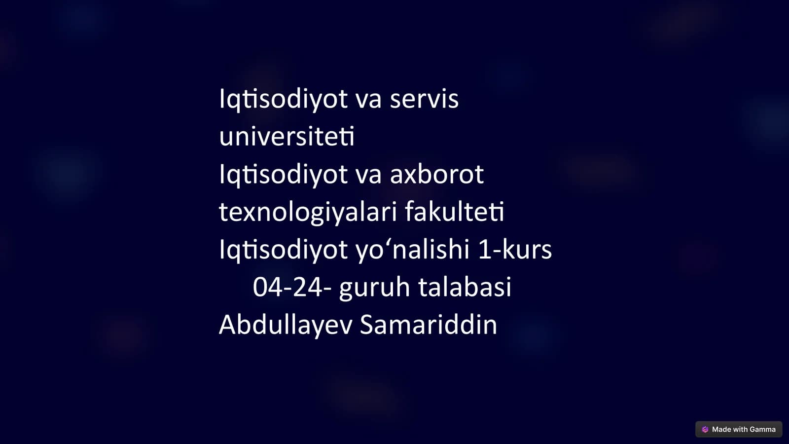 Raqamli Iqtisodiyotni Rivojlantirishda AKT'ning O'rni