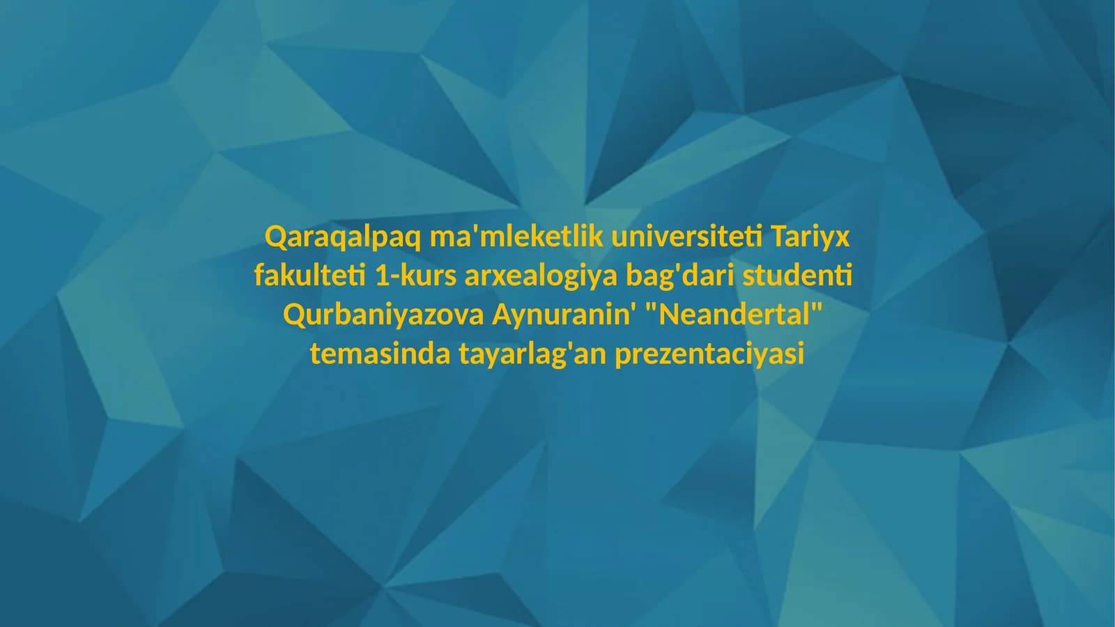 Neandertal