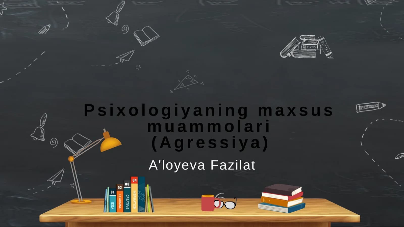 Psixologiyaning maxsus muammolari (Agressiya)