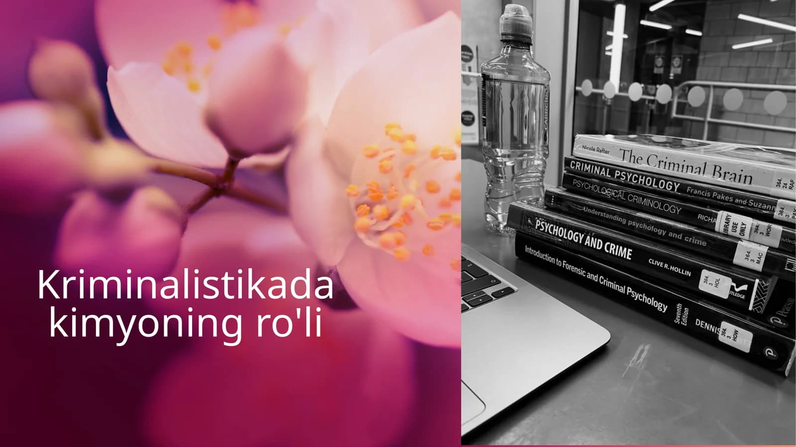 Kriminalistikada kimyoning ro'li