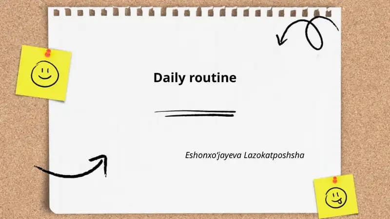 Morning Routine