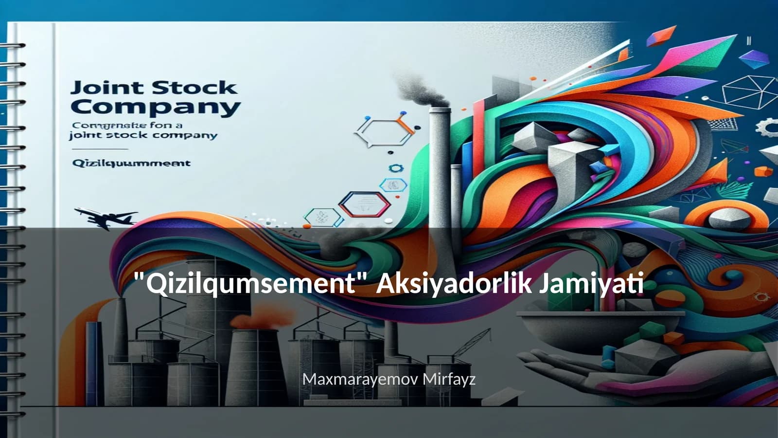 "Qizilqumsement" Aksiyadorlik Jamiyatining kelib chiqish tarixi