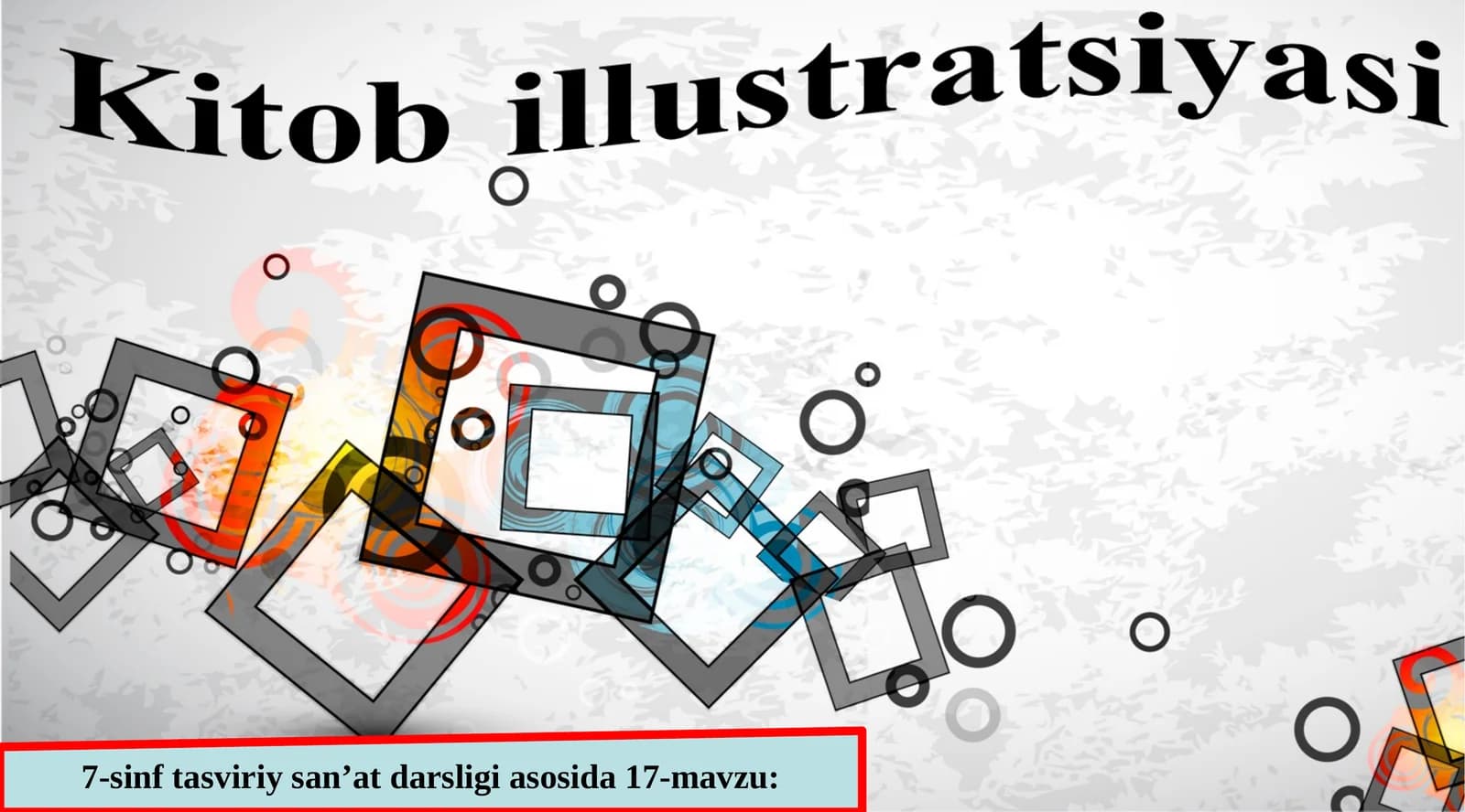 Kitob illustratsiyasi san'ati tarixini o'rganish